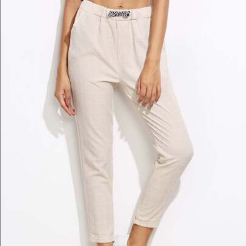 Casual/Work Checkered Pants